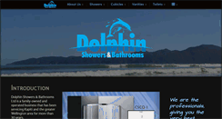 Desktop Screenshot of dolphinshowers.co.nz