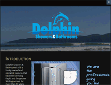 Tablet Screenshot of dolphinshowers.co.nz
